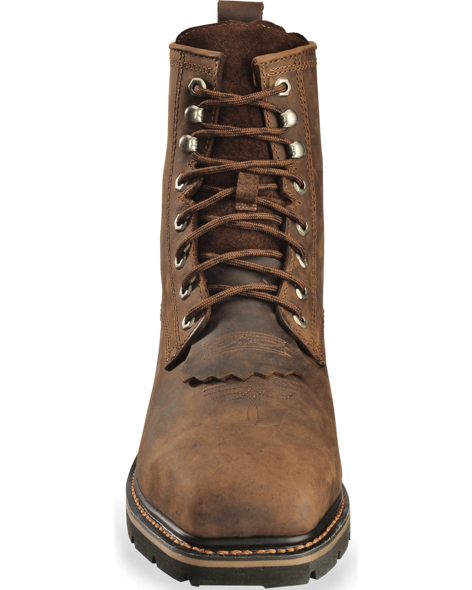 Cody James Men's 8" Lace-Up Kiltie Work Boots - Composite Toe - Image 4