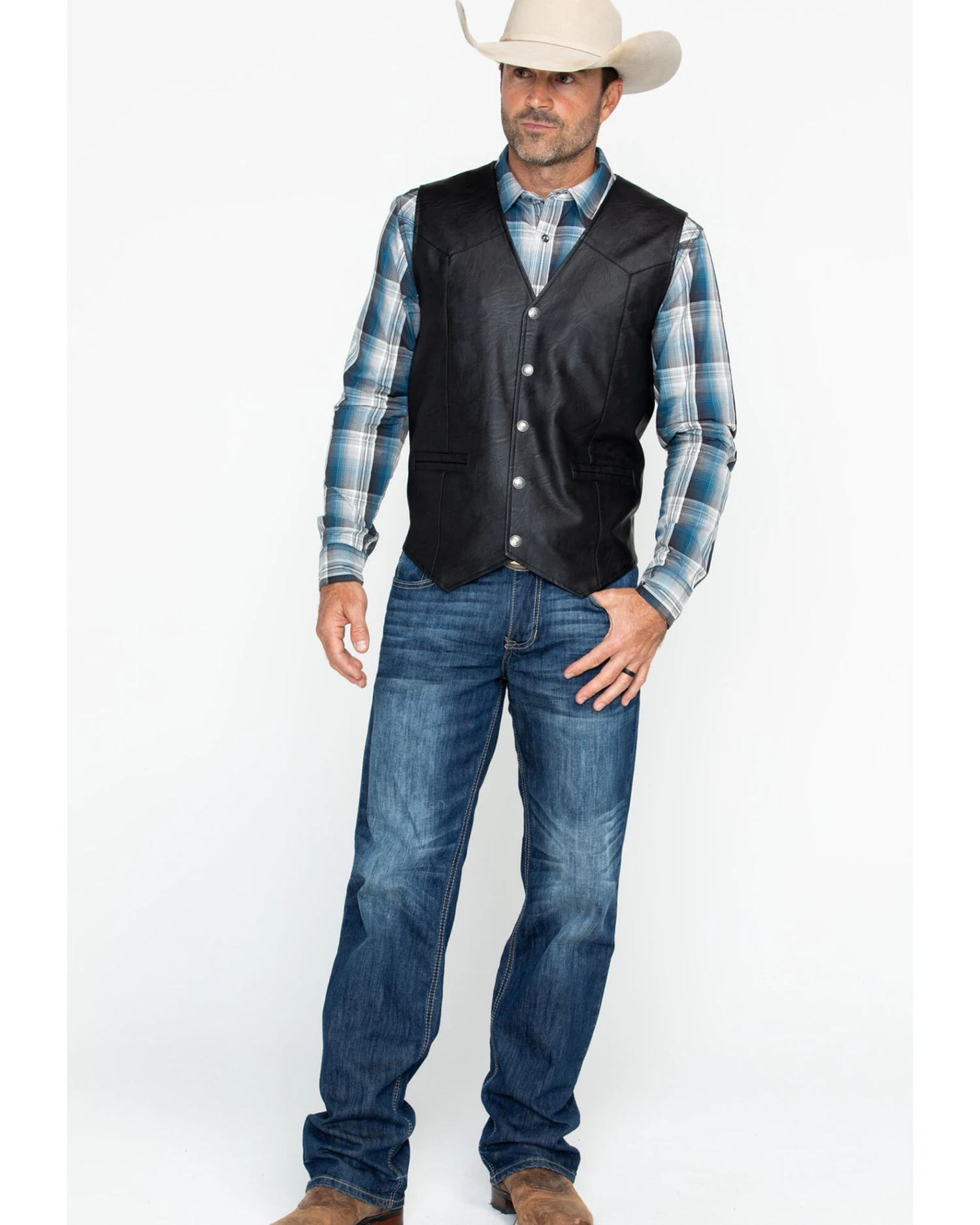 Cody James Men's Deadwood Vest - Image 6