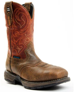Cody James Men's Nano Lite Waterproof Western Work Boots - Composite Toe