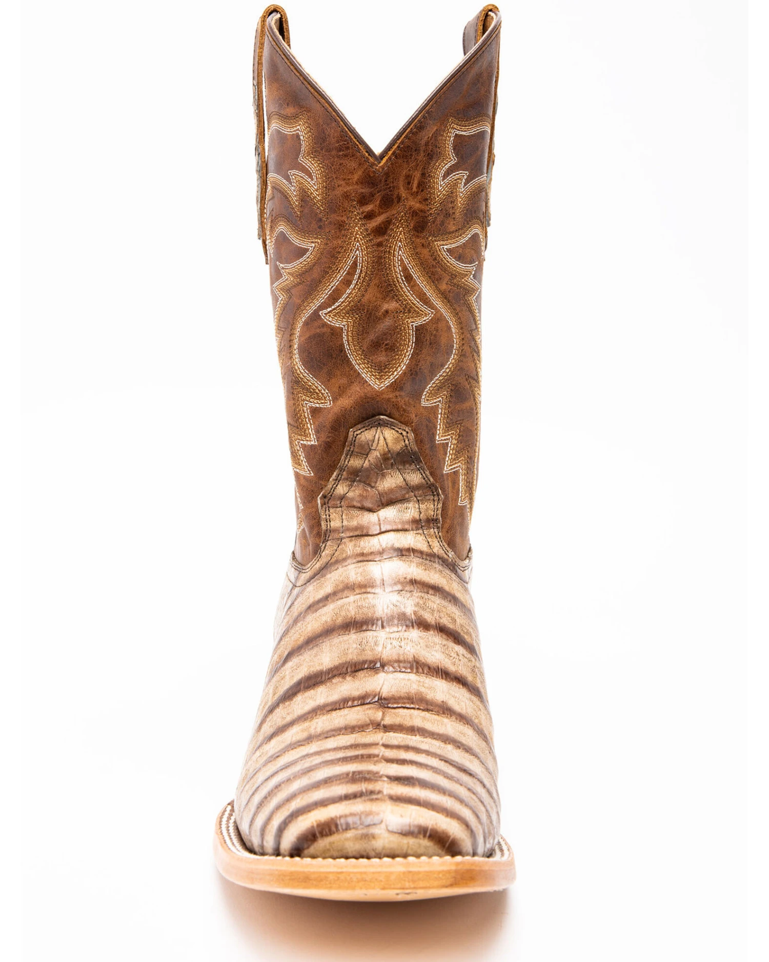 Cody James Men's Caiman Belly Western Boots - Broad Square Toe - Image 5