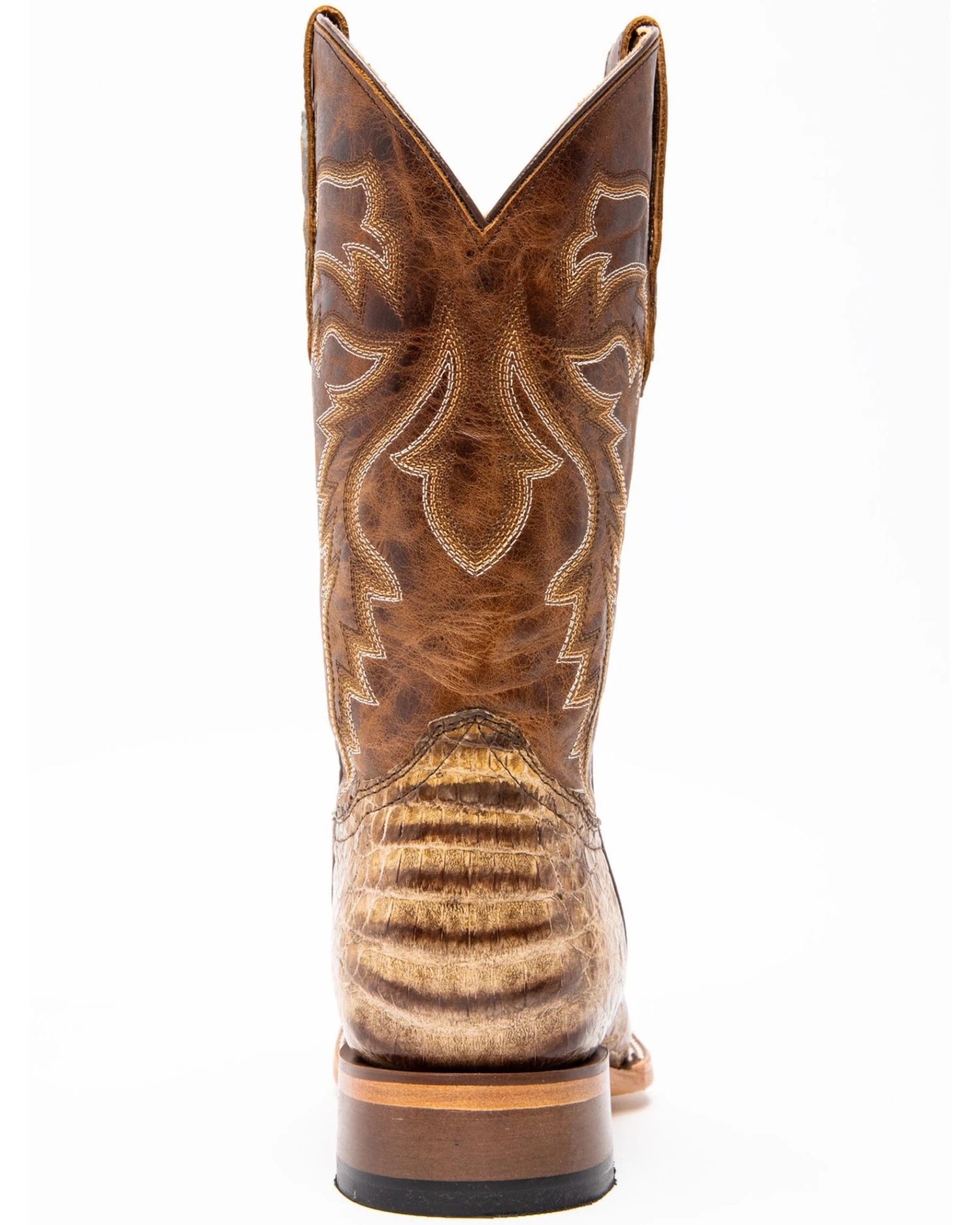 Cody James Men's Caiman Belly Western Boots - Broad Square Toe - Image 6
