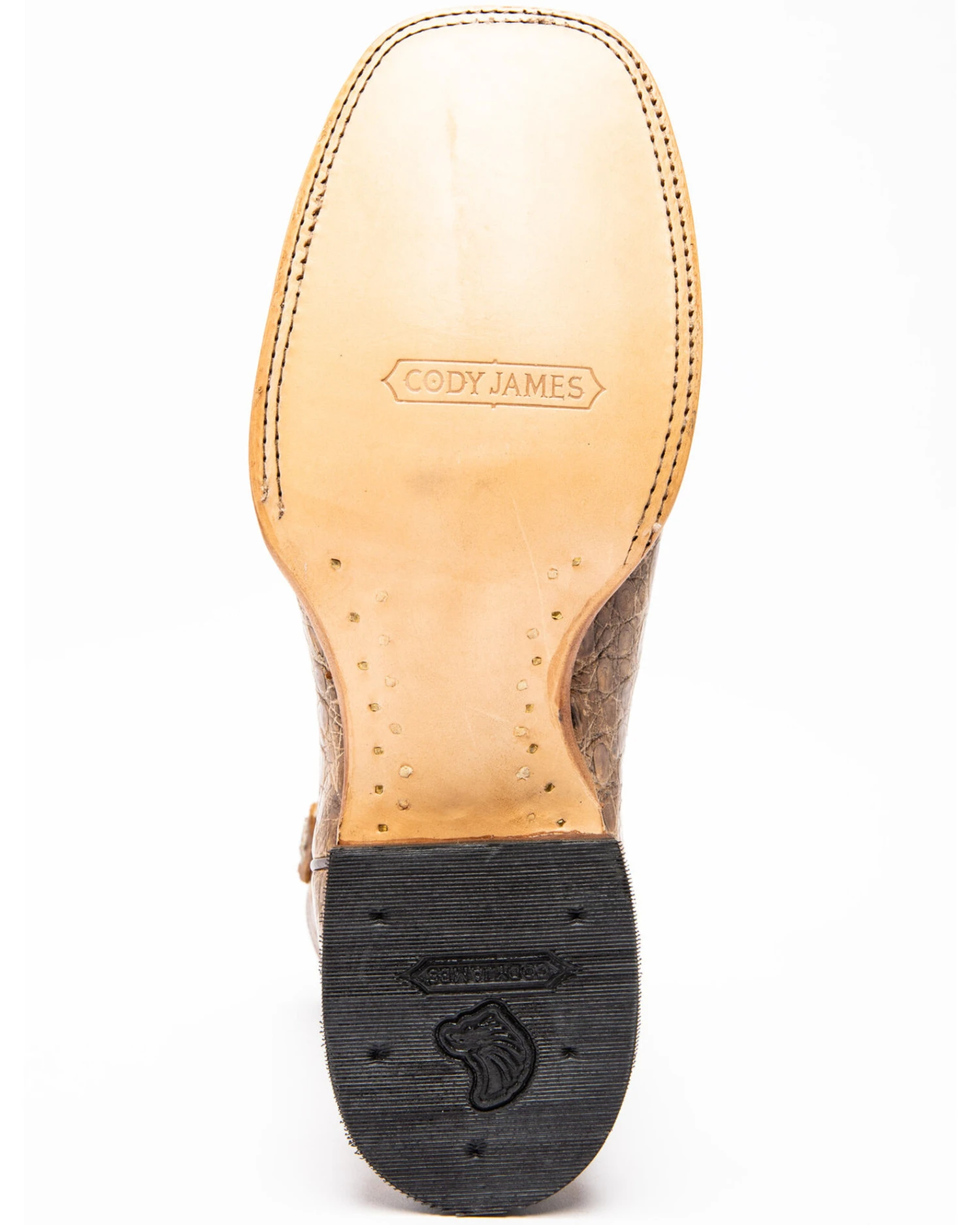 Cody James Men's Caiman Belly Western Boots - Broad Square Toe - Image 8