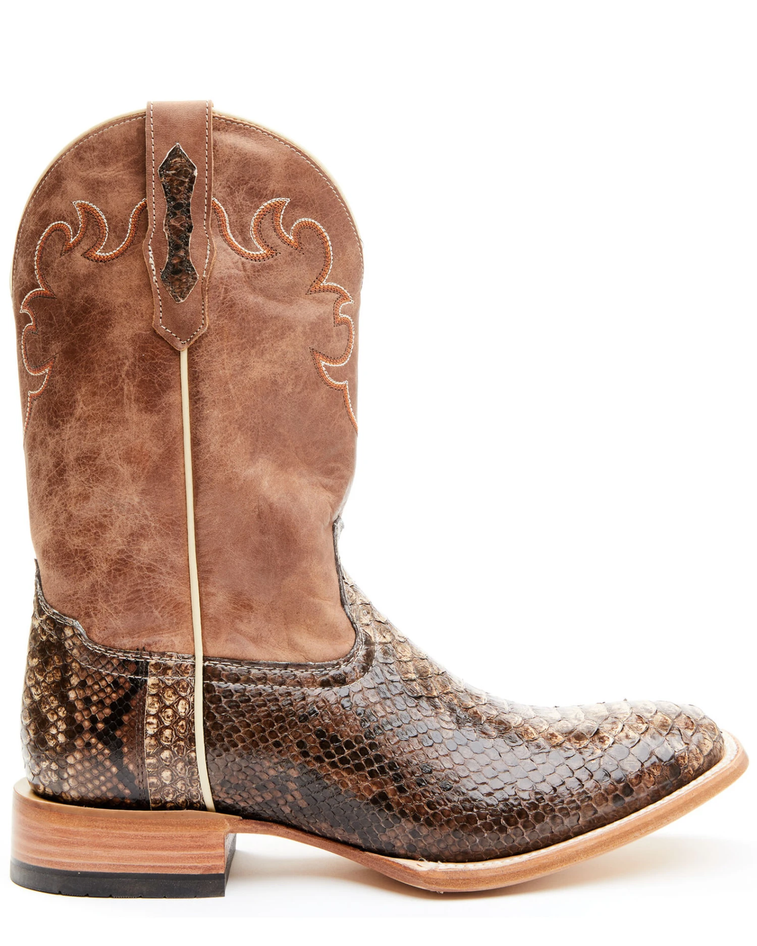 Cody James Men's Exotic Python Western Boots - Broad Square Toe - Image 2