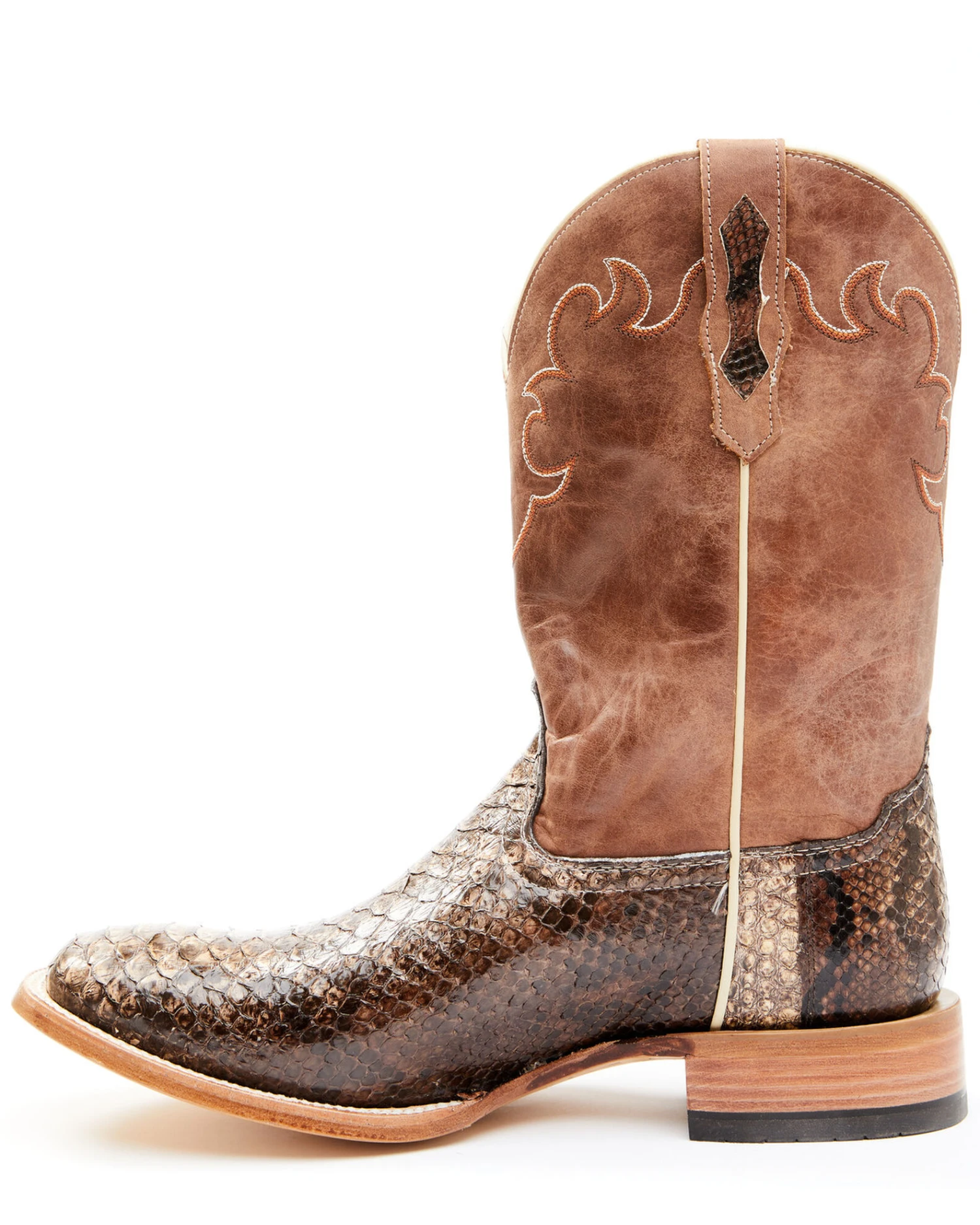 Cody James Men's Exotic Python Western Boots - Broad Square Toe - Image 3