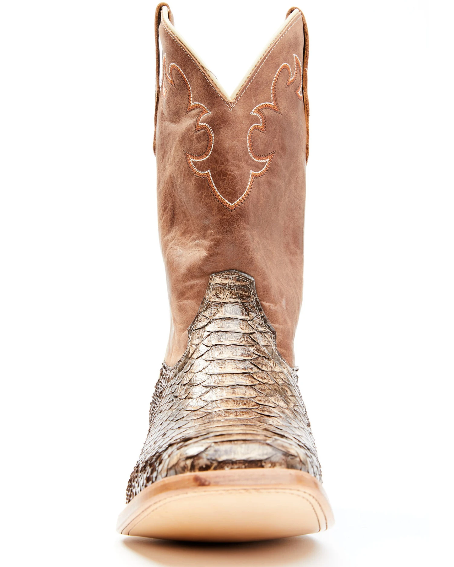 Cody James Men's Exotic Python Western Boots - Broad Square Toe - Image 4