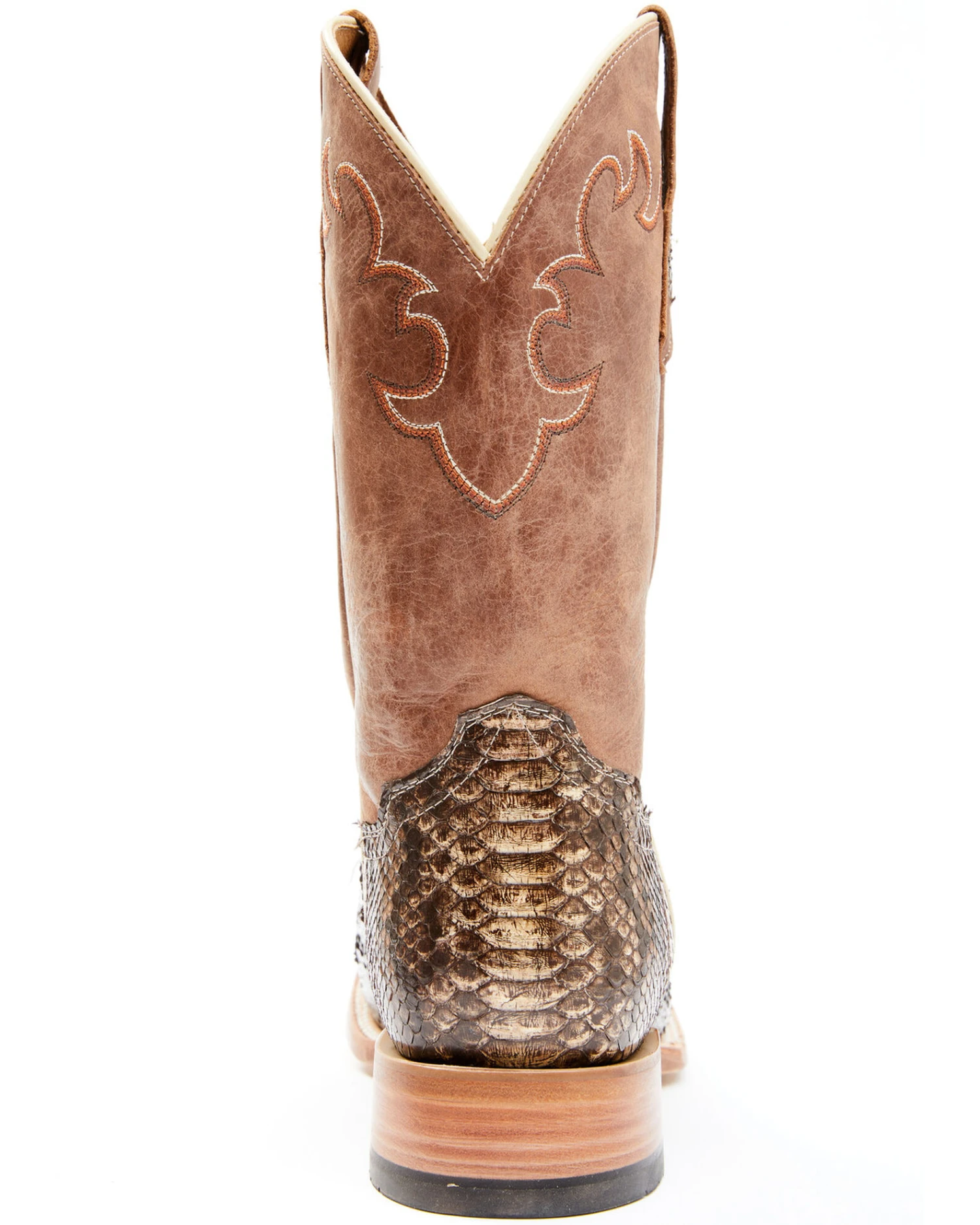 Cody James Men's Exotic Python Western Boots - Broad Square Toe - Image 5