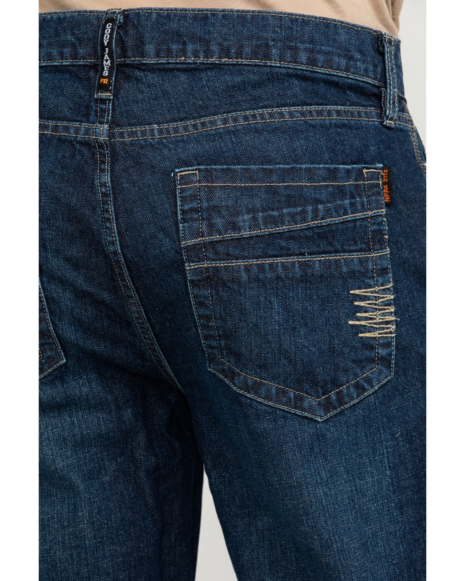Cody James Men's FR Millikin Slim Straight Work Jeans - Image 4