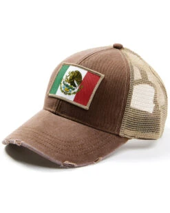Cody James Men's Viva Mexico Embroidered Mesh-Back Ball Cap 