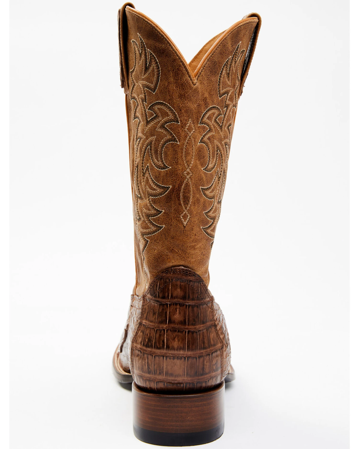 Cody James Men's Nuez Exotic Caiman Skin Western Boots - Broad Square Toe - Image 5