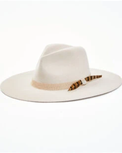 Cody James Men's 3X Silver Belly 9 Line Band Pinch Wool Felt Western Hat