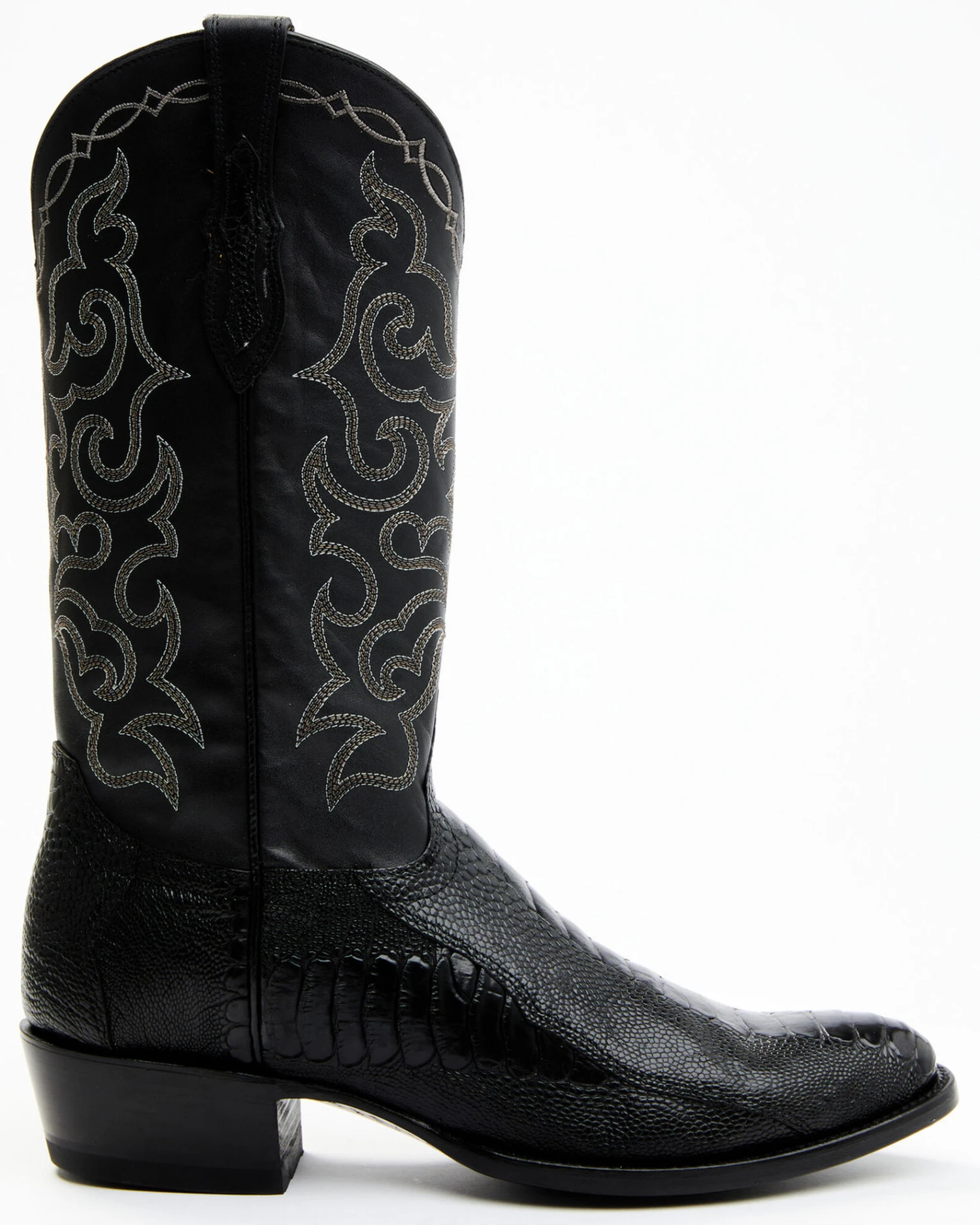 Cody James Men's Exotic Ostrich Leg Western Boots - Medium Toe - Image 5