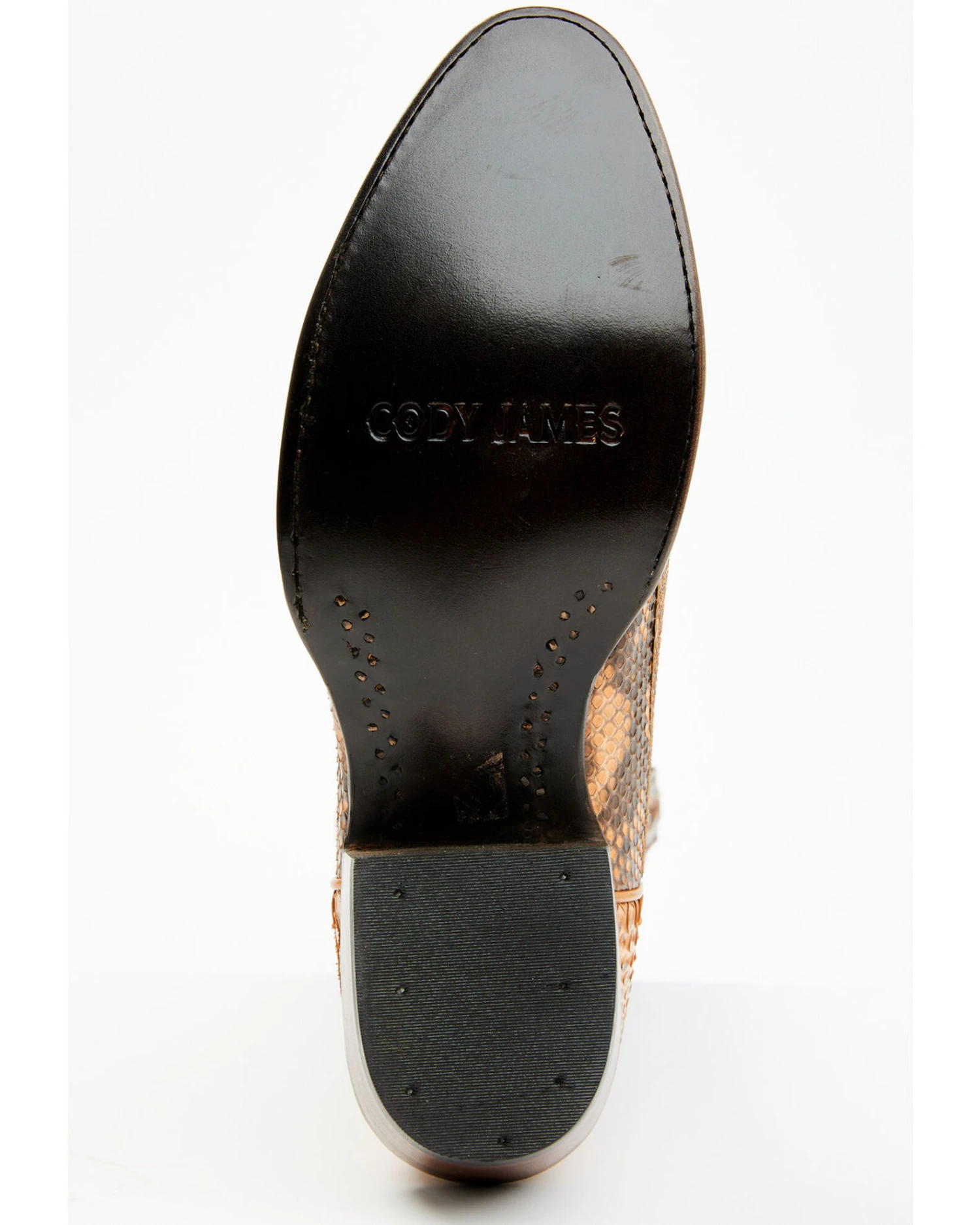 Cody James Men's Exotic Python Western Boots - Round Toe - Image 5