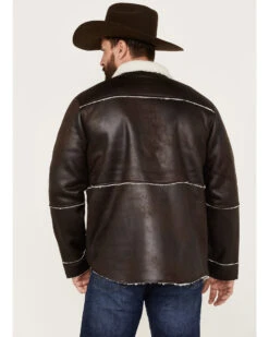 Cody James Men's Carmine Faux Shearling Shacket