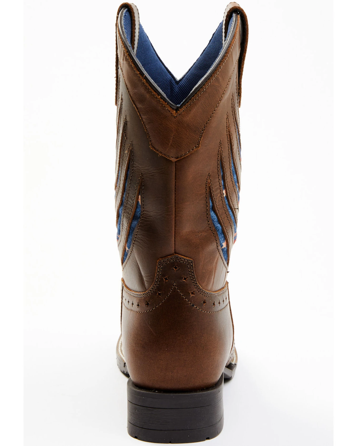 Cody James Boys' Ripped Flag Western Boots - Broad Square Toe - Image 5