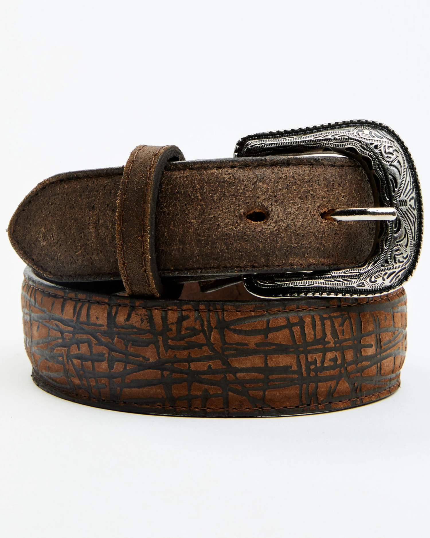 Cody James Men's McBride Wild Whiskey Leather Belt