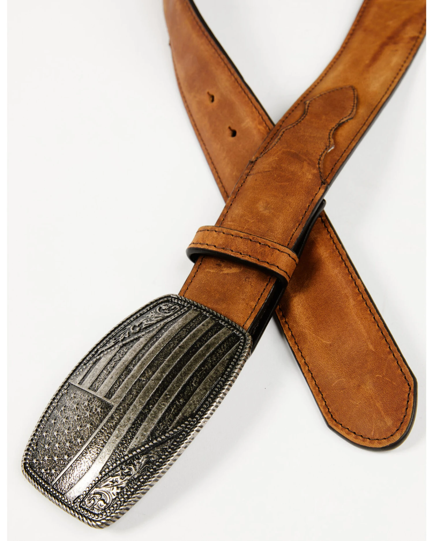 Cody James Men's American Flag Buckle Belt - Image 2