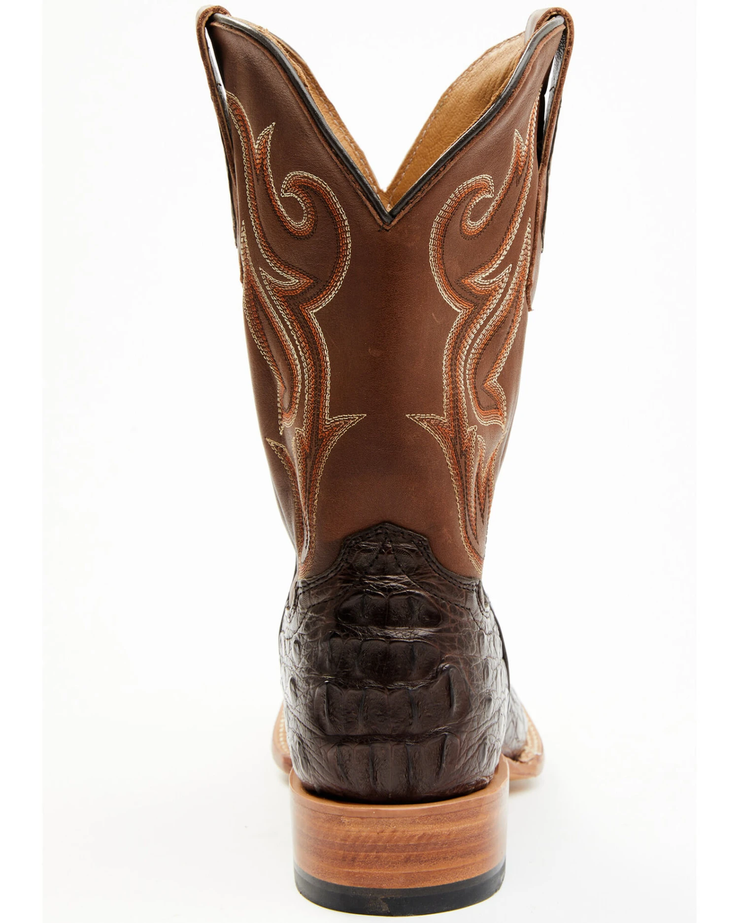 Cody James Men's Exotic Caiman Western Boots - Broad Square Toe - Image 6