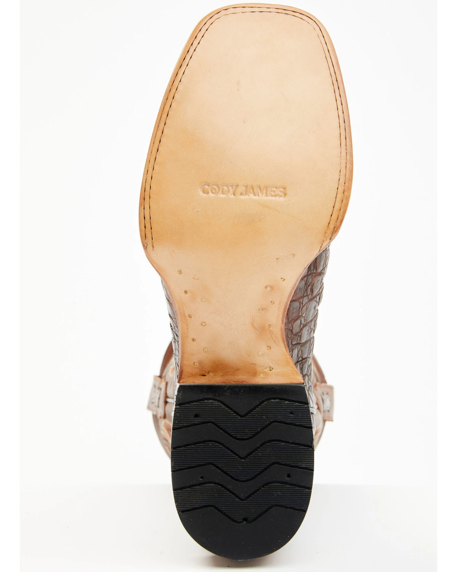 Cody James Men's Exotic Caiman Western Boots - Broad Square Toe - Image 2