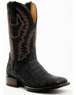 Cody James Men's Exotic Caiman Belly Western Boots - Broad Square Toe
