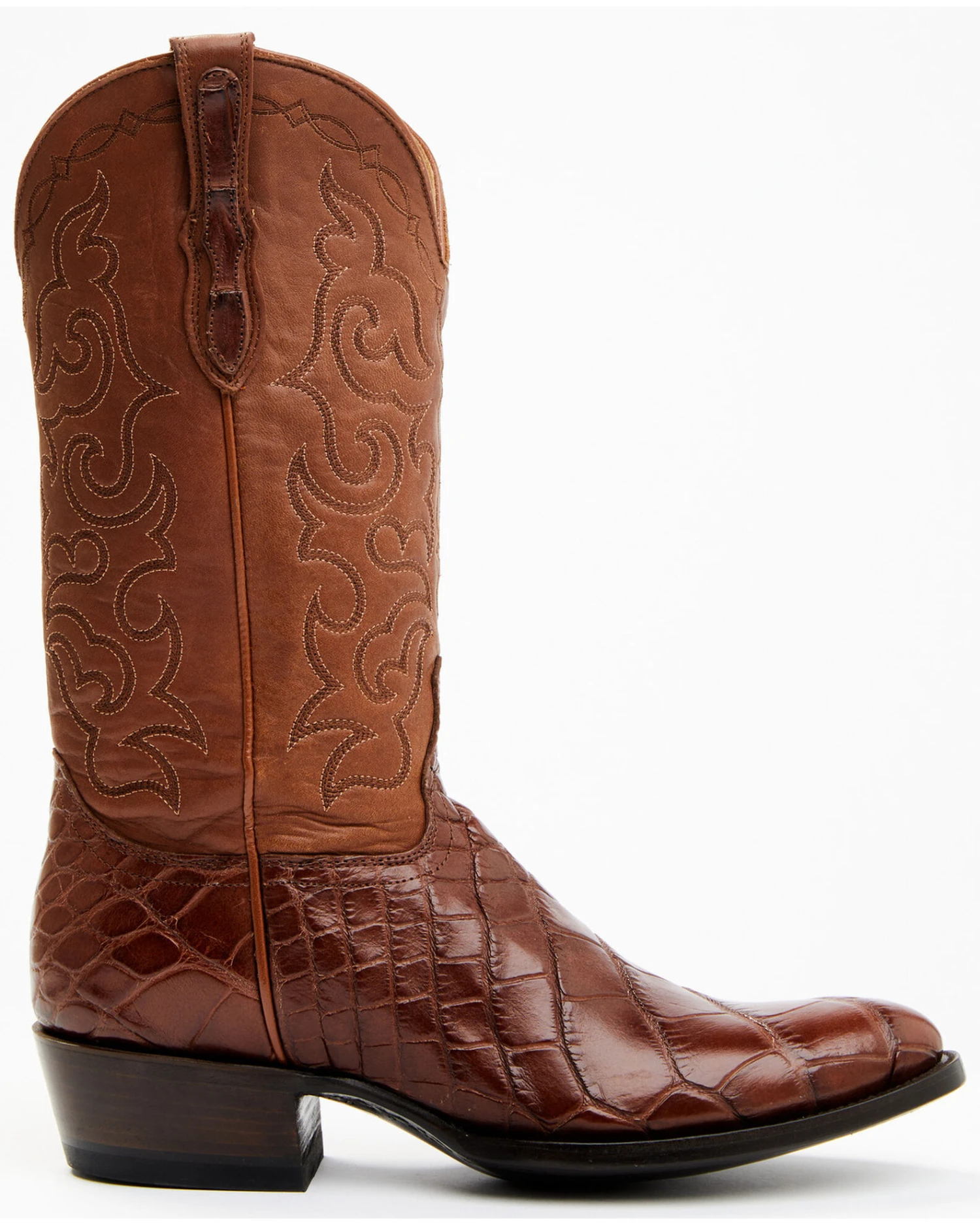 Cody James Men's Exotic American Alligator Western Boots - Medium Toe - Image 7